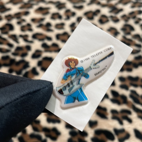 1986 SILVERHAWKS 💙 Bluegrass Vintage Puffy Sticker Kenner 80s Collectible Retro - Picture 12 of 15